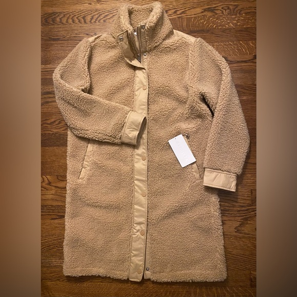 Athleta Jackets & Blazers - Athleta Fleece Hybrid Coat